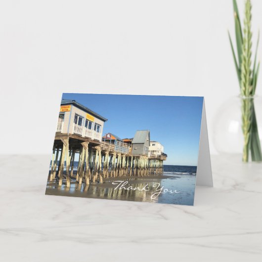 Beach Bedankt Kaart (Voorkant)