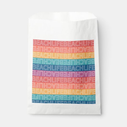 Beach Bedankzakje (Voorkant)