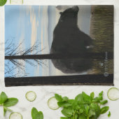 Beach Beren Theedoek (Gevouwen)