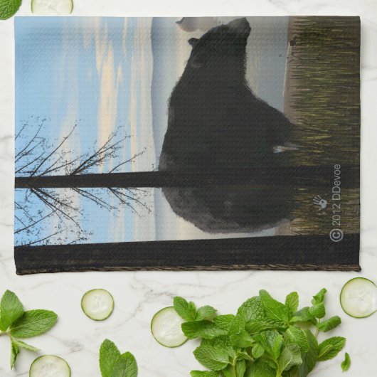 Beach Beren Theedoek (Gevouwen)