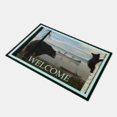 Beach Beren - Welkom Deurmat (Schuin)