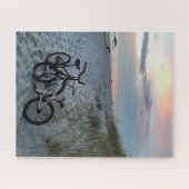 Beach Bicycles Sunset Legpuzzel (Horizontaal)