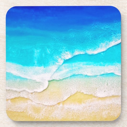 Beach Bier Onderzetter (Voorkant)