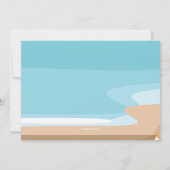 Beach Billboard uitnodiging (Achterkant)