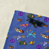 Beach Bird Calls Beach Towel Strandlaken (In situ)