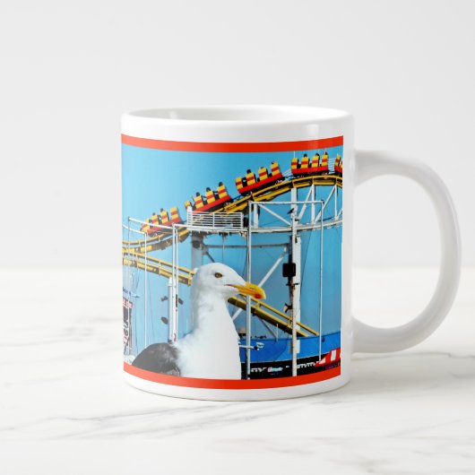 BEACH BIRD Jumbo Mok (Rechts)