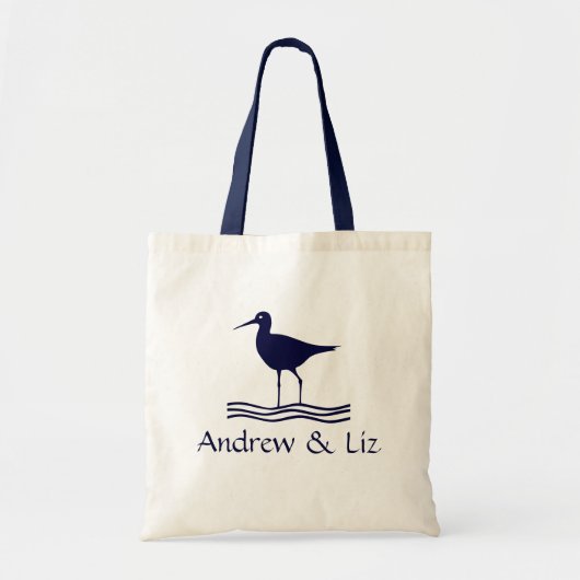 Beach Bird Tote Bag (Voorkant)