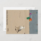 Beach Birdie Briefkaart (Voorkant / Achterkant)