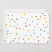 Beach Birthday Party Invitation Kaart (Achterkant)