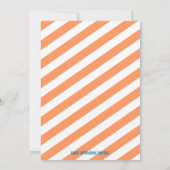 Beach Birthday Party Invitation Kaart (Achterkant)