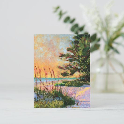 Beach Bistro briefkaart (Staand voorkant)