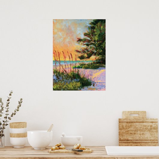 Beach Bistro print (Keuken)