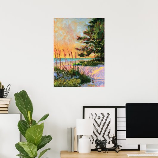 Beach Bistro print (Thuiskantoor)