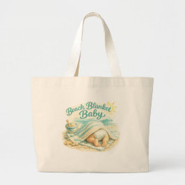Beach Blanket Baby Grote Tote Bag