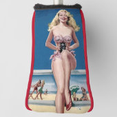 Beach Blanket Pin-up Golfheadcover (Draai 90)