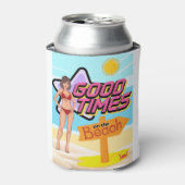 beach blikjeskoeler (Blikje Voorkant)