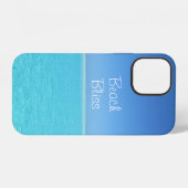 Beach Bliss Beach Scene iPhone Hoesje (Achterkant horizontaal)