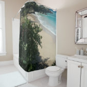 "Beach Bliss" Douchegordijn (In situ)