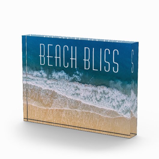 Beach Bliss Motivation Tropical Dream  Fotoblokken (Rechts)