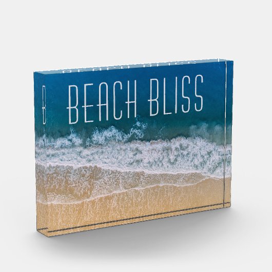 Beach Bliss Motivation Tropical Dream  Fotoblokken (Links)