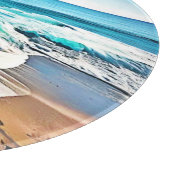 Beach Bliss: Ocean Uitzicht Snijplank (Hoek)
