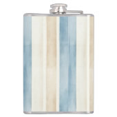 Beach Blue Cream Stripes Heupfles (Achterkant)
