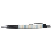 Beach Blue Cream Stripes   Pen (Bovenkant)