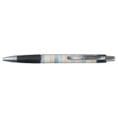 Beach Blue Cream Stripes   Pen (Achterkant)