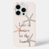 Beach Blue Peach Starfish Case-Mate iPhone Case (Achterkant)
