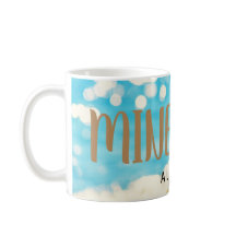 Beach Blue Seagull, op maat gesneden