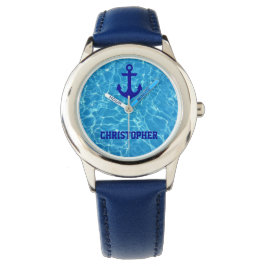 Beach Blue Zee Beach Horloge