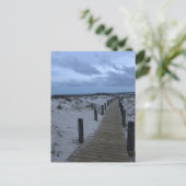Beach Boardwalk Briefkaart (Staand voorkant)