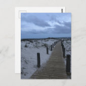 Beach Boardwalk Briefkaart (Voorkant / Achterkant)