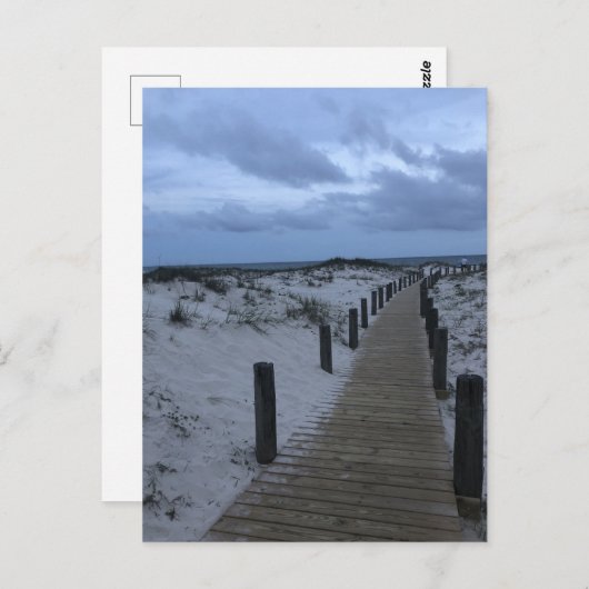 Beach Boardwalk Briefkaart (Voorkant / Achterkant)
