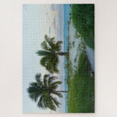 Beach Boardwalk in Bahamas op Sunset Legpuzzel (Verticaal)