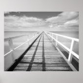 Beach Boardwalk Poster (Voorkant)