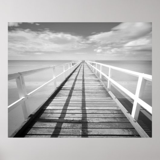 Beach Boardwalk Poster (Voorkant)