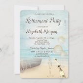 Beach Boat Lighthouders ballonnen, wijnstok Kaart (Voorkant)