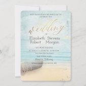 Beach Boat Lighthouse Weddenschap Kaart (Voorkant)