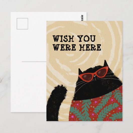 Beach Body Briefkaart (Voorkant / Achterkant)