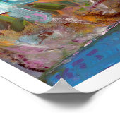 "Beach Body" Impressionist Floral Painting Print (Hoek)