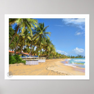Beach Bohio Palmas del Mar Puerto Rico Print/ Poster