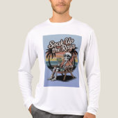 Beach Bones Club Tri-Blend Shirt (Voorkant volledig)