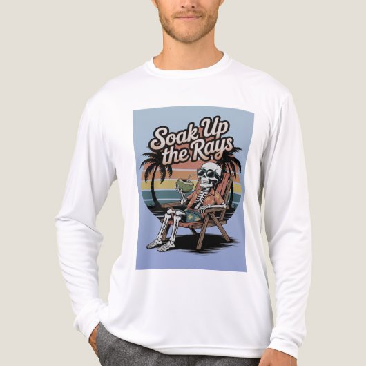 Beach Bones Club Tri-Blend Shirt (Voorkant volledig)