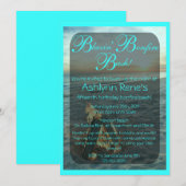 Beach Bonfire Invitation Kaart (Voorkant / Achterkant)