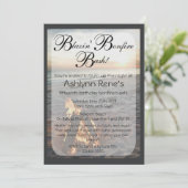 Beach Bonfire Invitation Kaart (Staand voorkant)