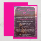 Beach Bonfire Invitation Kaart (Voorkant / Achterkant)