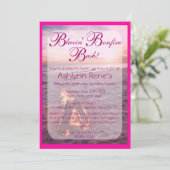 Beach Bonfire Invitation Kaart (Staand voorkant)