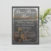 Beach Bonfire Invitation Kaart (Staand voorkant)