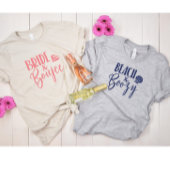 Beach + Boozy Bachelorette Party Group Tri-Blend Shirt